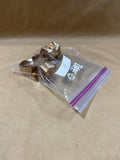 Set Of 6 Copper Hexagon Napkin Rings
