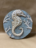 Seahorse Wall Plaque Or Garden Stepping Stone (A)