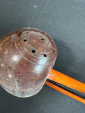 Chinese Vintage Hand Carved Wooden 2-String Erhu