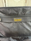Lucas Tuscany Style Black Expandable Spinner Suitcase (2 AVAILABLE—PRICED INDIVIDUALLY AT $40 EACH)