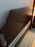 Hitchcock Queen Four Poster Bed with Rails and Slats