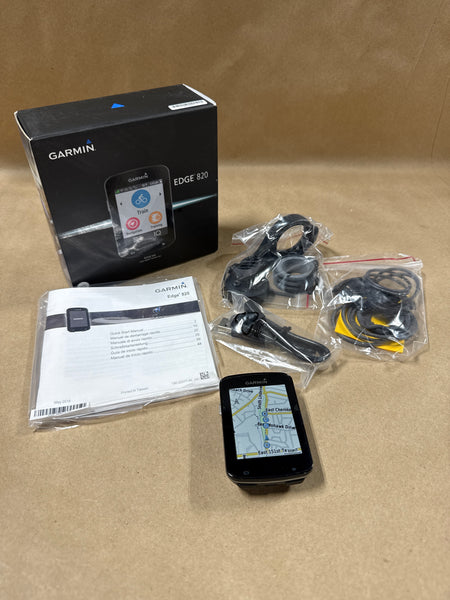 Garmin Edge 820 Cycling Computer In Box — Appears Unused