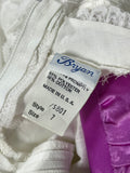 White Lace Dress by Bryan with Veil; Girls Size 7