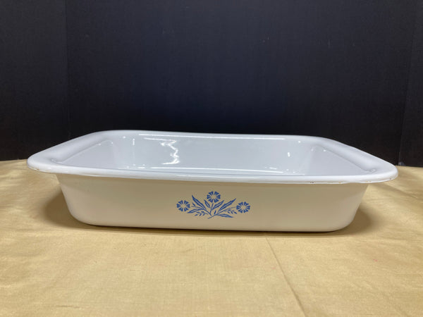 Corning Ware Blue Cornflower Roasting Pan