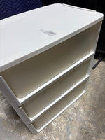 Sterilize Plastic 3-Drawer Storage Unit (Two Available)