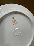 12 Green And Gold GDA Limoges France Salad Plates