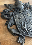 Medieval Metal Coat of Arms Shield Wall Plaque