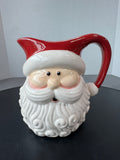 Home Accents Santa Claus Ceramic Pitcher