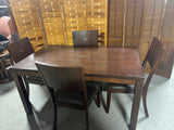 Dining Table with (4) Chairs, By American Signature Inc. ****HEAVY ITEM***READ DETAILS ON PICK UP POLICY***