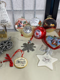 Christmas Ornament Lot, 19 pc