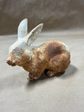 Heavy Decorative Bunny — Rusty
