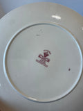 (LL) Mason’s England Vista Pink China Large Design Cake Plate