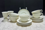 15-Piece Wedgwood England Embossed Patrician China Set