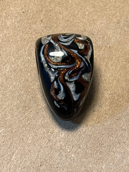 Black Glass Pendant