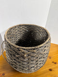 Large Woven Basket With Handle