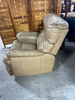 A-The BarcaLounger Co. Leather Reclining Chair***HEAVY ITEM***