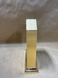 Brass Sunbeam Quartz Mantle Clock NOT TESTED