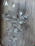 Lalique Crystal Blois Bordeaux Wine Glass