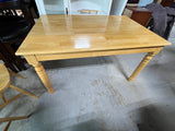 Ashley Furniture Table with Fold Away Leaf and (4) Chairs***HEAVY ITEM***READ DETAILS ON PICK UP POLICY***