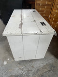 Antique Painted Trunk on Casters