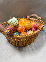 Fall Lot With Basket — 13 Pieces