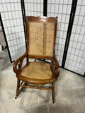 Cane Rockig Chair***SITS LOW***