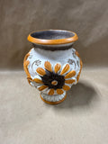 3D Floral Pottery Vase