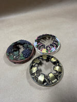 Lot Of 3 Yankee Candle Illuma Lid Candle Toppers
