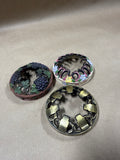 Lot Of 3 Yankee Candle Illuma Lid Candle Toppers