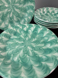8-Piece Pier 1 Imports Italian Whimsical Sea Green China Set