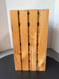 Rustic Wooden 3-Drawer Crate Storage Unit (B)