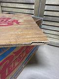 Wooden Pepsi Cola Bottle Cap Checkers Crate