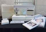 PFAFF Creative 1475 CD Sewing Machine with Foot Pedal, Accessories, Manuals & Case