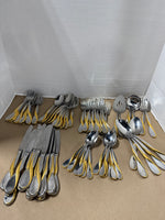 Oneida Golden Aquarius Silverware Set