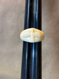 Ring with Carved Bird - SIZE 8.25