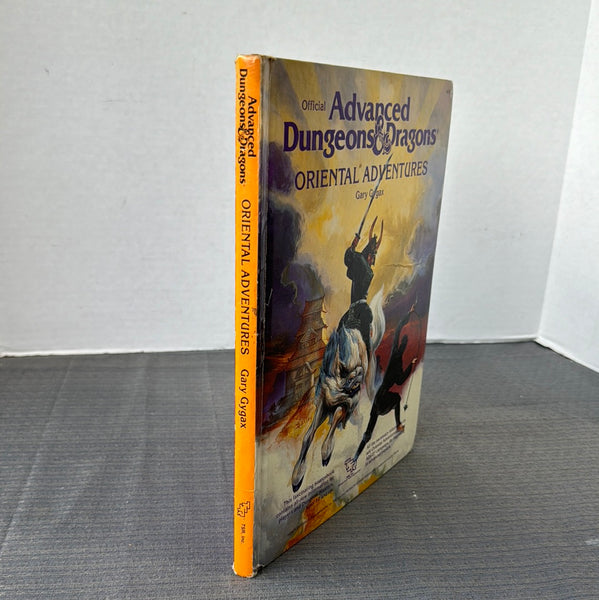 Official Advanced Dungeons & Dragons Oriental Adventures Vintage 1985 Hardcover Book