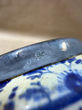 Delft Holland Blue White Porcelain Tea Strainer Bowl