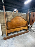 Thomasville King Poster Bed with Rails, No Slats