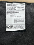 Richter Furniture Manufacturing Pair of Parson's Dining Chairs, with Micro Fiber Type Fabric