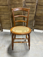 Vintage Chair with Cane Seat