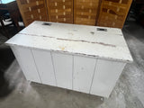 Antique Painted Trunk on Casters
