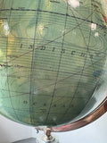 Authentic Models Art Deco Style 1930’s Netherlands Replica Pedestal World Globe