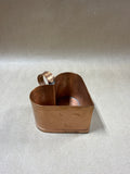 Copper Heart Scoop With Handle - Signed