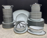 90-Piece Noritake Japan 6340 Silvester China Set