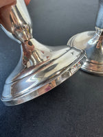 (B) Pair of Towle Sterling Silver Weighted Candlesticks
