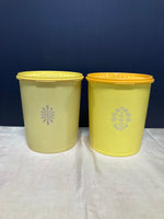 Set of 4 Vintage Tupperware Canisters