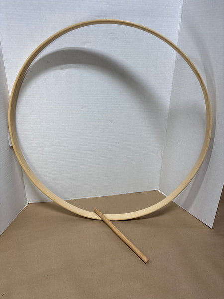 Colonial Child’s Hoop & Stick Game