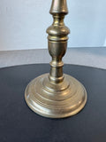 Solid Brass Candlestick with Drip Pan