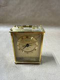 Small Brass Staiger Clock - West Germany - NOT TESTED