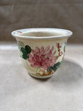 Floral And Bird Planter